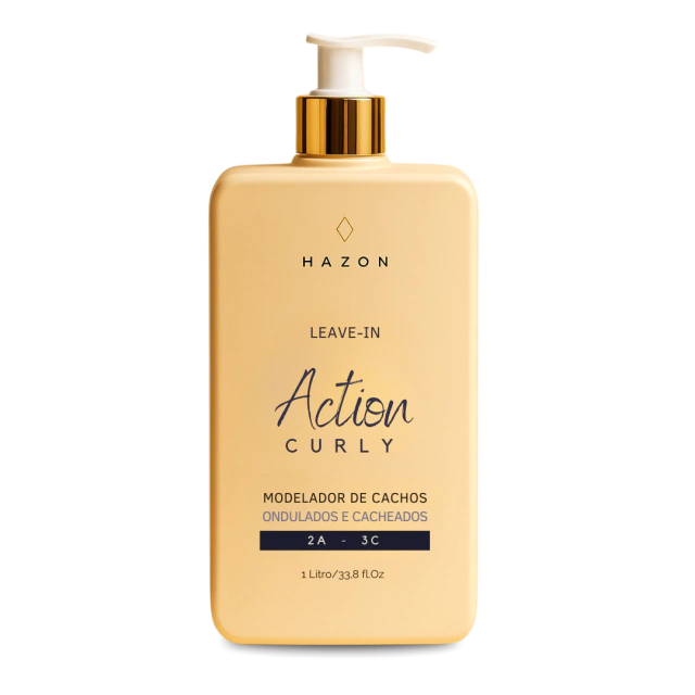 Leave-In HAZON Modelador de Cachos ACTION CURLY 1 Litro