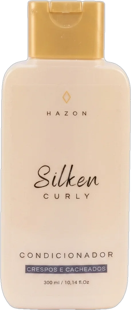 Condicionador HAZON Cabelos Crespos e Cacheados SILKEN CURLY 300ml