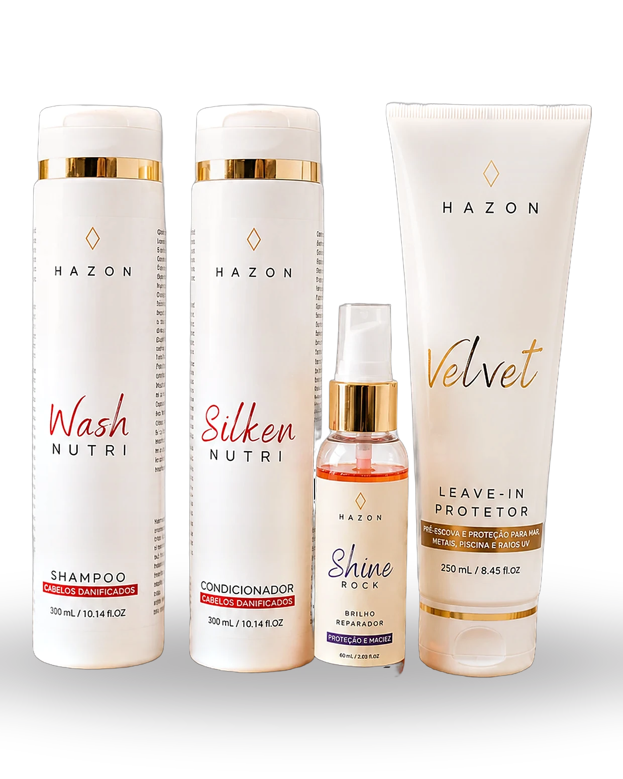 KIT VELVET NUTRI COMPLETO: Nutrição, Proteção e Brilho