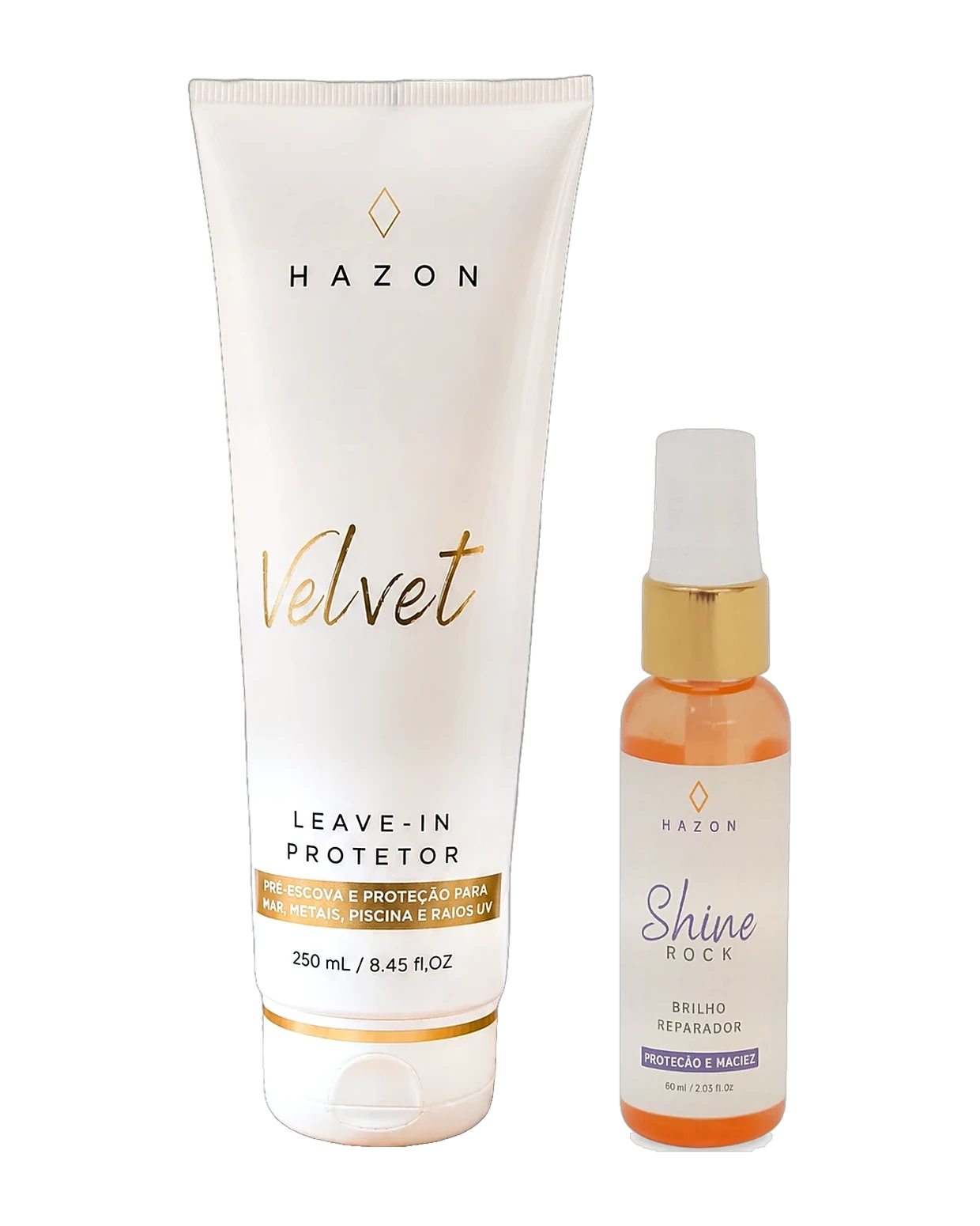 KIT VELVET 1: Proteção + Brilho